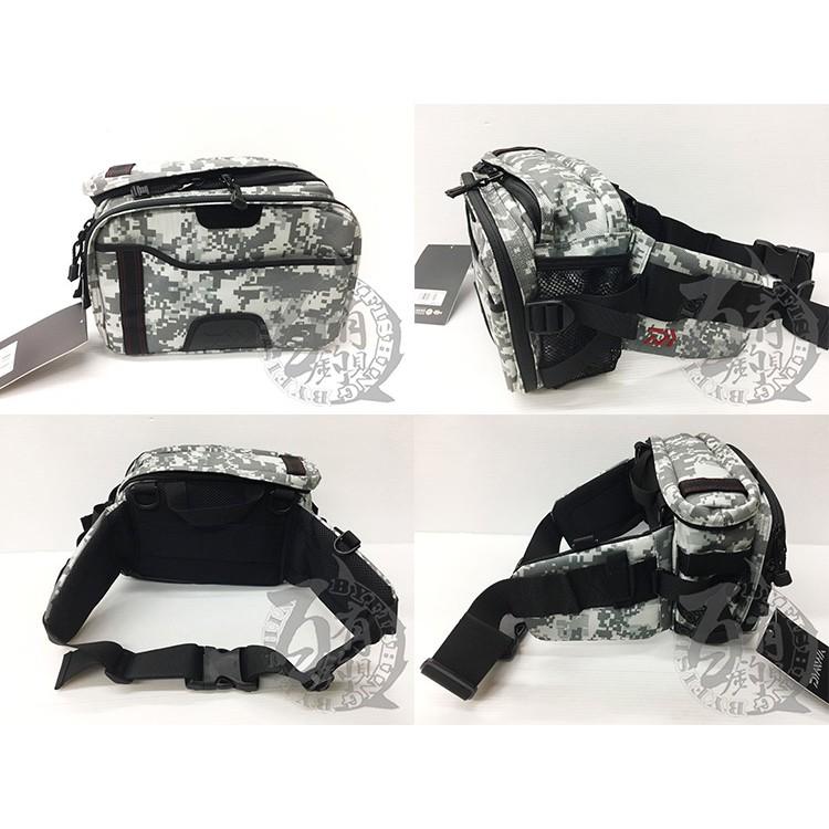 DAIWA 多功能釣魚背包 迷彩後腰包 HG HIP BAG (A) / HG HIP BAG LT (A)【百有釣具】-細節圖8
