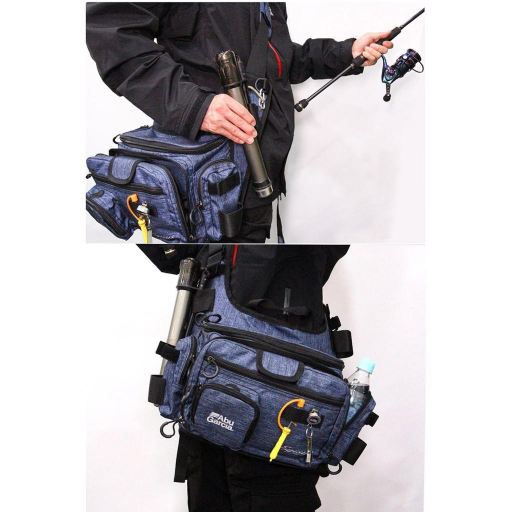 ◎百有釣具◎瑞典ABU Garcia EGISYS 單肩多功能軟絲包 黑色-細節圖5