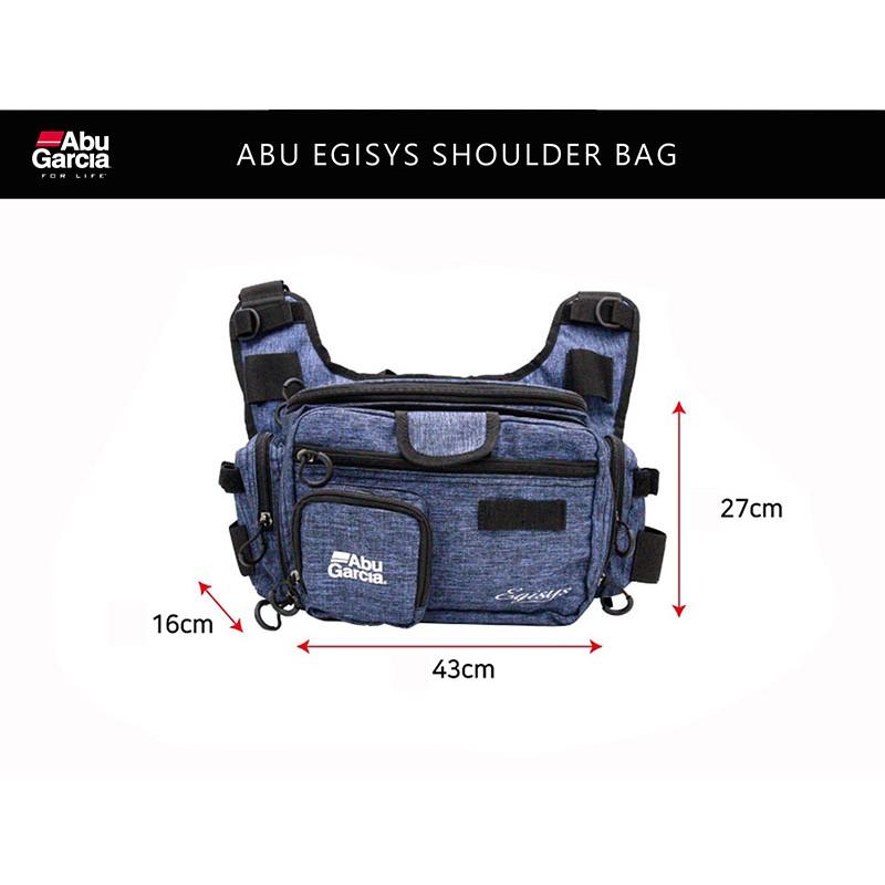 ◎百有釣具◎瑞典ABU Garcia EGISYS 單肩多功能軟絲包 黑色-細節圖6