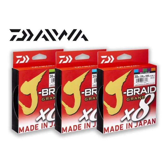 ◎百有釣具◎DAIWA J-BRAID×8U 150yds／300yds／330yds／550yds 8股編織PE線