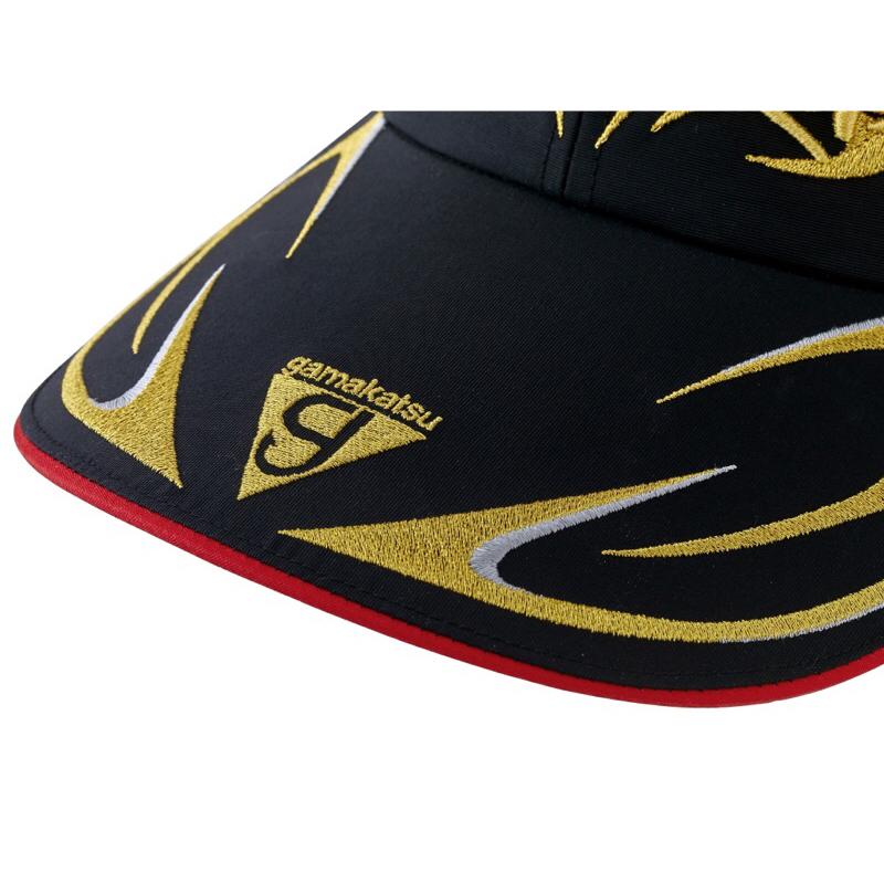 ◎百有釣具◎ GAMAKATSU  GM-9899  透濕 潑水 釣魚帽~MADE IN JAPANのロゴ刺繍入り-細節圖4