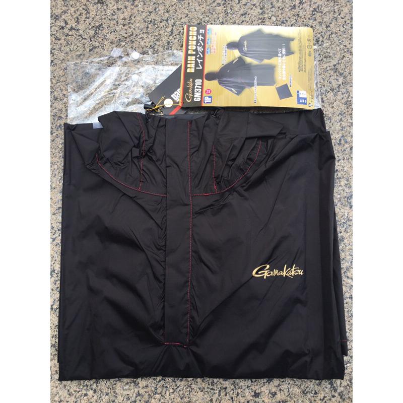 ◎百有釣具◎ GAMAKATSU  GM-3710經典小飛俠輕便簡易式雨衣 可折疊成小尺寸＆含收納袋便於收納-細節圖7