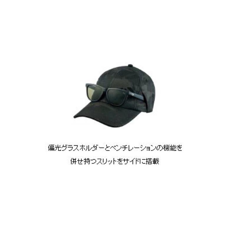 ◎百有釣具◎DAIWA DC-69008 網紗遮陽帽 釣魚帽 碳黑色(152297) 簡約好搭配 透氣不悶熱-細節圖7