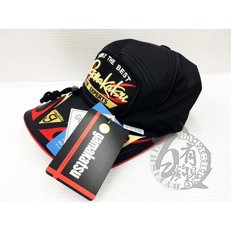 ◎百有釣具◎GAMAKATSU GM-9896 釣魚帽 GORE-TEX材質 黑紅色L 日本製造的帽子 優良防風透濕-細節圖5