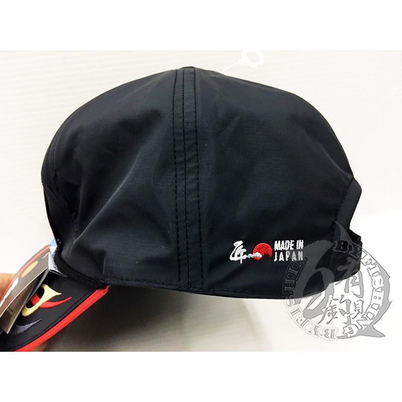 ◎百有釣具◎GAMAKATSU GM-9896 釣魚帽 GORE-TEX材質 黑紅色L 日本製造的帽子 優良防風透濕-細節圖6