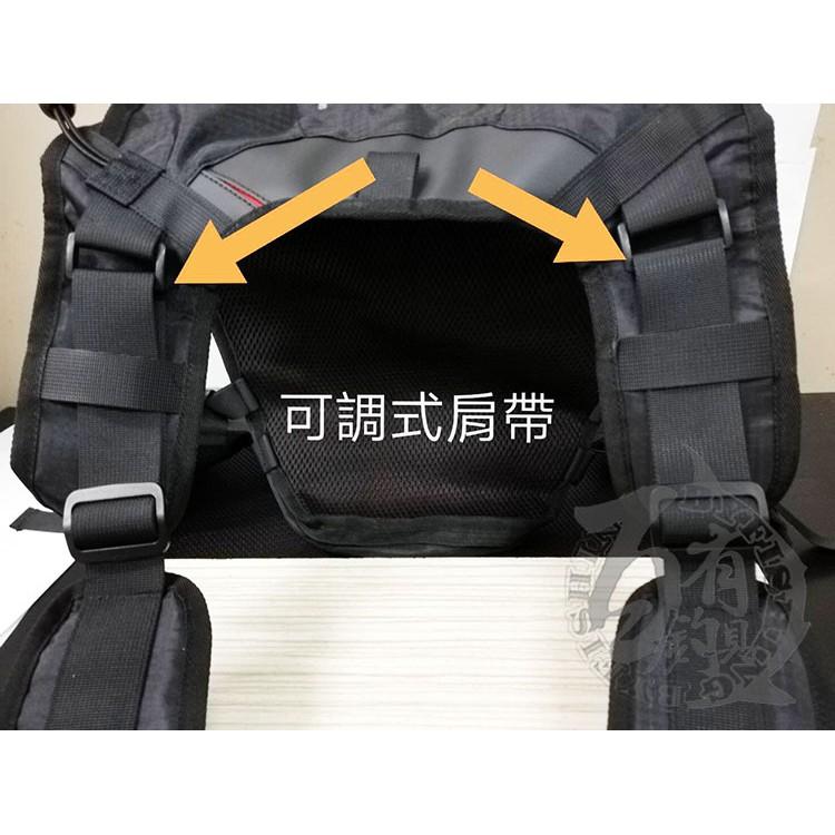 ◎百有釣具◎ZEECK   MSV-01 背心包/背包款/釣魚背心 功能齊全 ~ 單一尺寸適合所有人-細節圖5