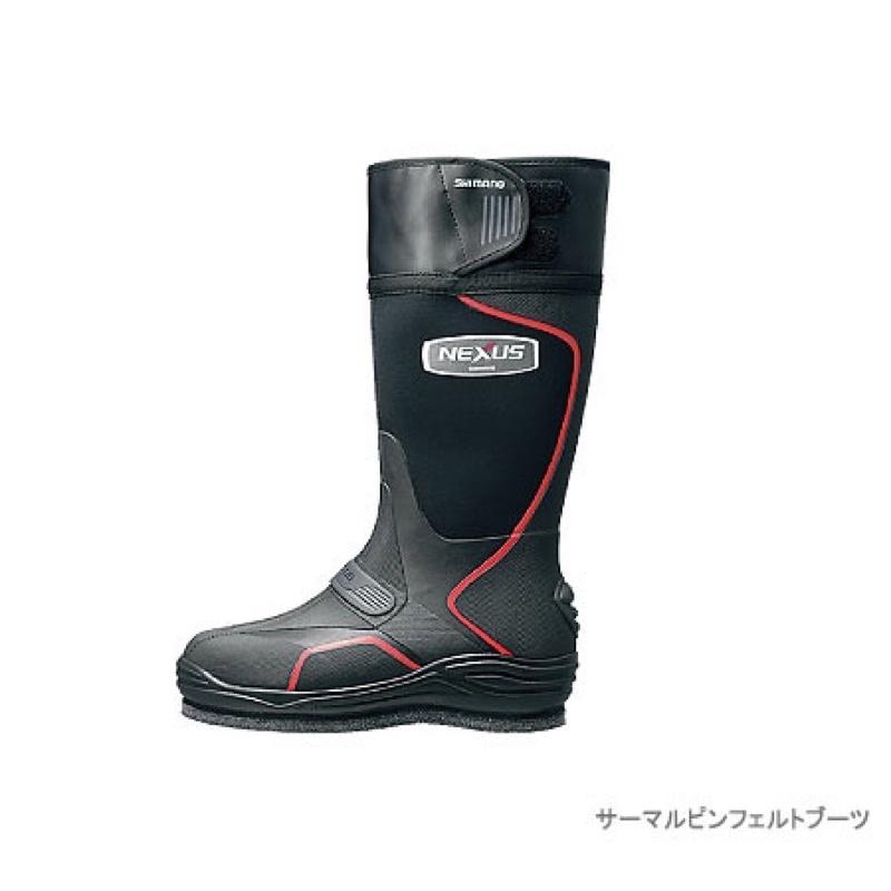 ◎百有釣具◎SHIMANO FB-001Q 灰色長筒防滑鞋 FB-147H黑色棉釘，因應磯釣地形展現優異的穩定感-細節圖7