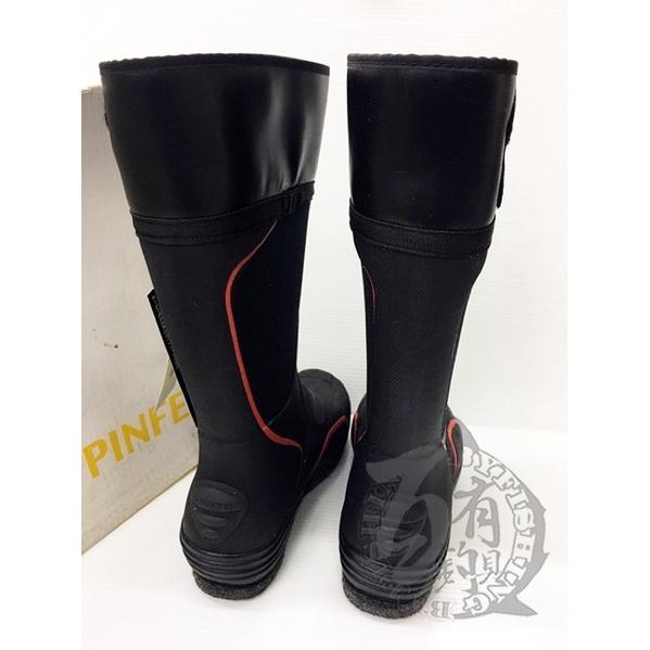 ◎百有釣具◎SHIMANO FB-001Q 灰色長筒防滑鞋 FB-147H黑色棉釘，因應磯釣地形展現優異的穩定感-細節圖9