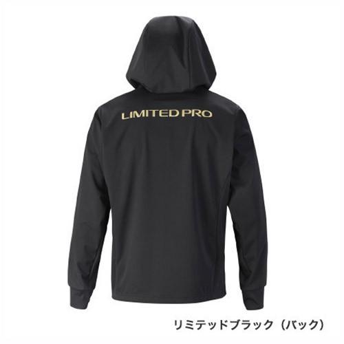 ◎百有釣具◎SHIMANO WJ-165T  LIMITED  PRO長袖連帽上衣 黑色L/LL 使用防風且透氣的材料-細節圖2