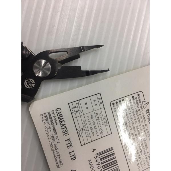 ◎百有釣具◎ GAMAKATSU   LUXXE  LE-107-1 路亞鉗-細節圖4