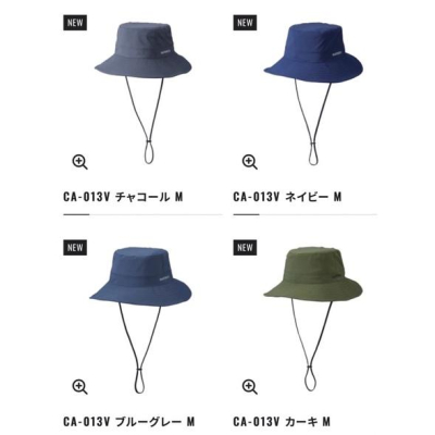 ◎百有釣具◎ SHIMANO CA-013V 防水透濕 漁夫帽～深灰色/深藍色/藍灰色/橄欖色4色可選