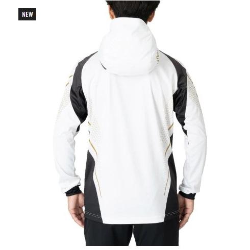 ◎百有釣具◎SHIMANO 23 SH-124W LIMITED PRO 頂級 連帽 長袖釣魚衫 白色/紅色 規格:L-細節圖3