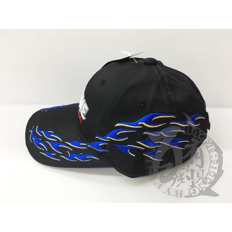 ◎百有釣具◎日本SUNLINE 立體刺繡 透氣釣魚帽 防曬帽 CP-3375 藍色-細節圖2