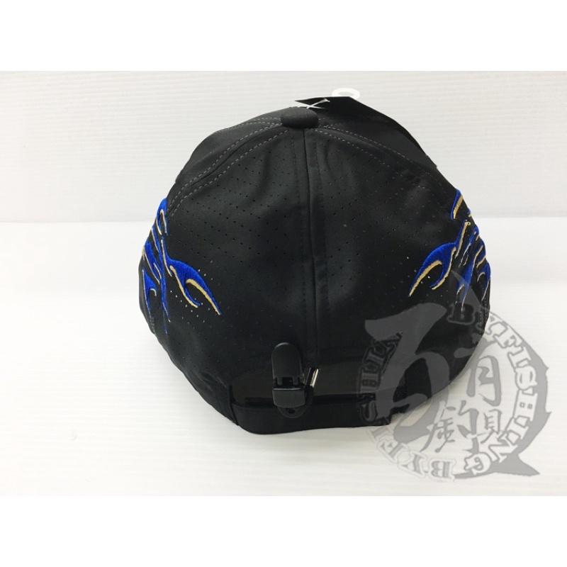 ◎百有釣具◎日本SUNLINE 立體刺繡 透氣釣魚帽 防曬帽 CP-3375 藍色-細節圖3