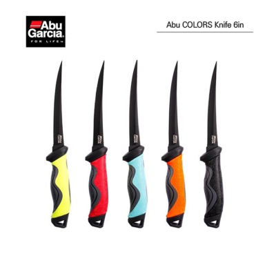 ◎百有釣具◎AbuGarcia Colors Knife 6吋 炫彩6吋魚刀