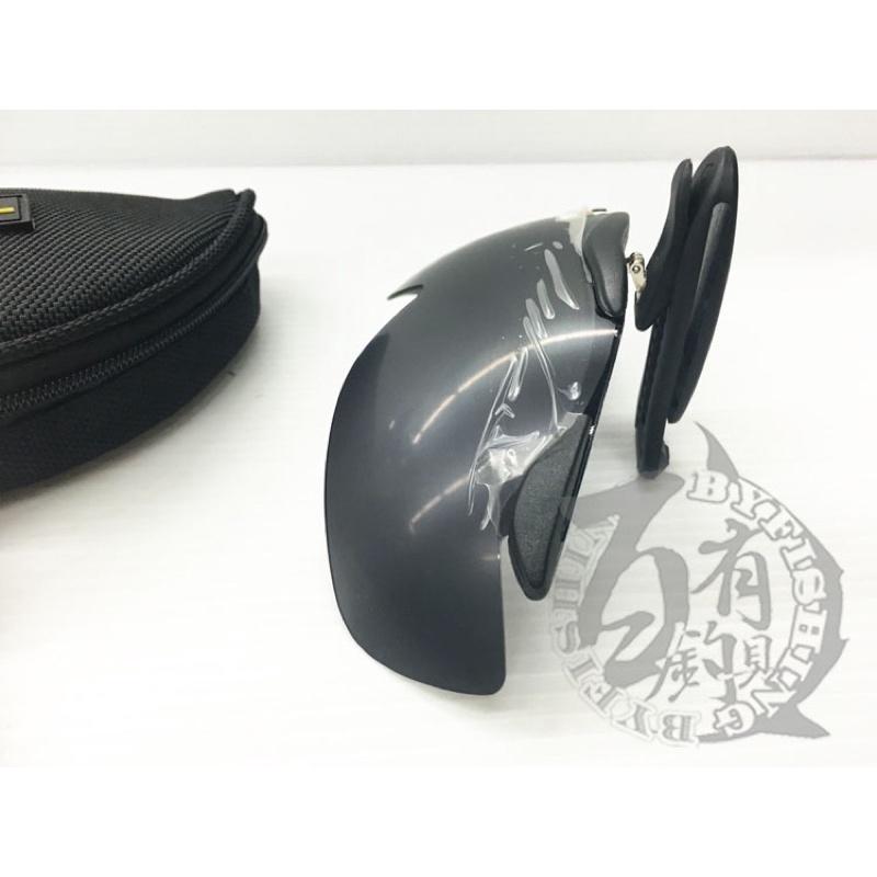 ◎百有釣具◎SIGMA 夾帽偏光鏡 附收納袋 ～S牌的設計-細節圖2
