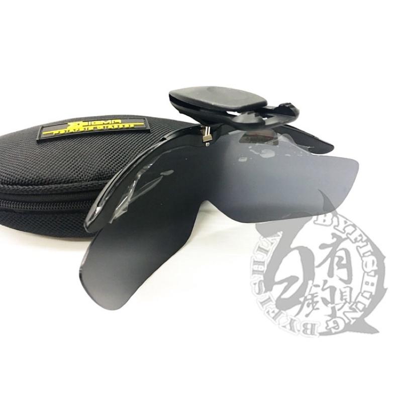 ◎百有釣具◎SIGMA 夾帽偏光鏡 附收納袋 ～S牌的設計-細節圖3