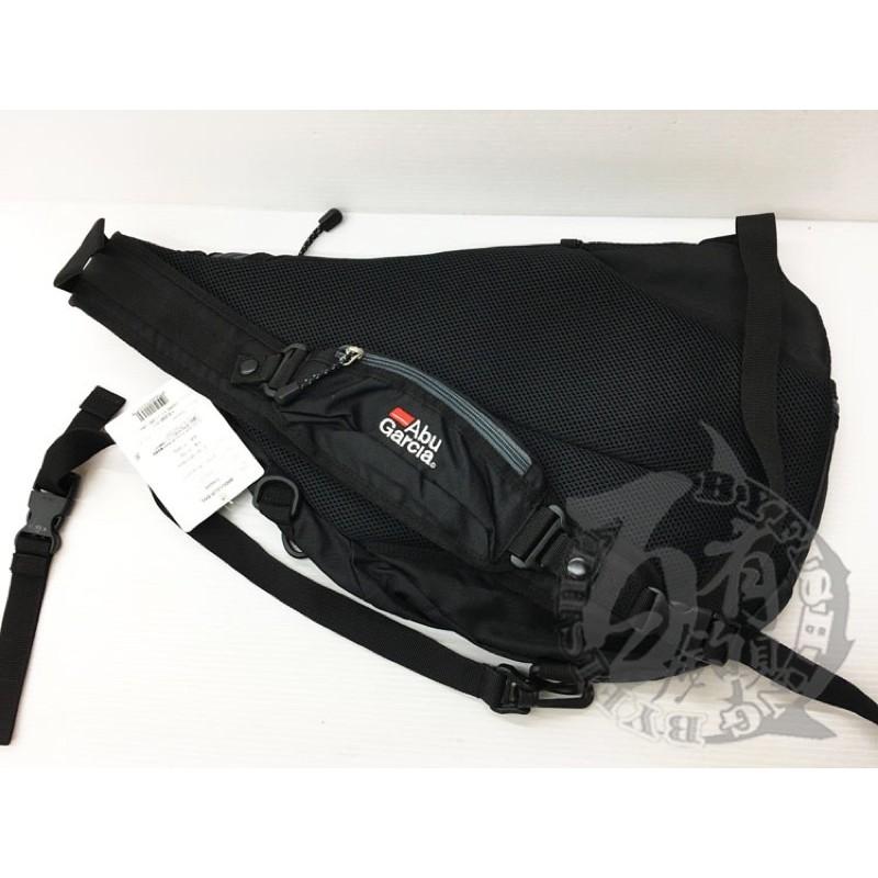◎百有釣具◎ABU多功能斜背包/單肩背包SHOULDER BAG（1144348）帥氣有型~背起來輕鬆透氣不悶熱-細節圖2