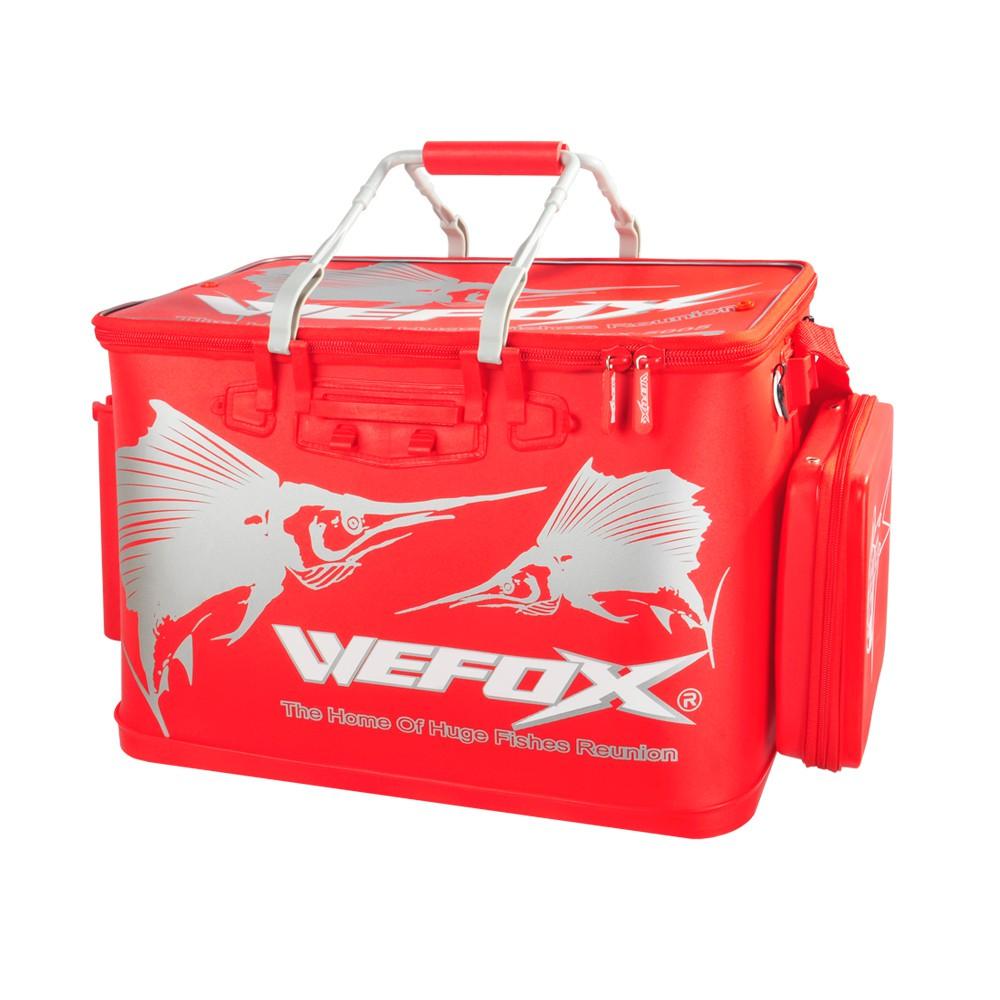 ◎百有釣具◎V-FOX WEFOX WEX-5005 2mm 硬式活魚 餌袋 33/36/40/45/50cm-細節圖4