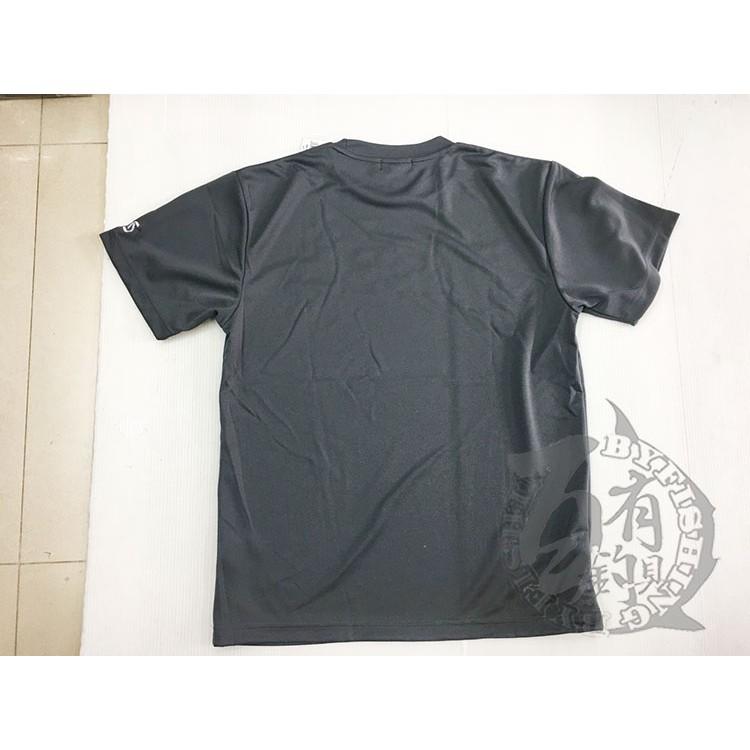 ◎百有釣具◎日本SUNLINE  SUW-15022DT  吸濕排汗 T恤 釣魚衣 黑色/深灰色 規格:L/LL-細節圖4