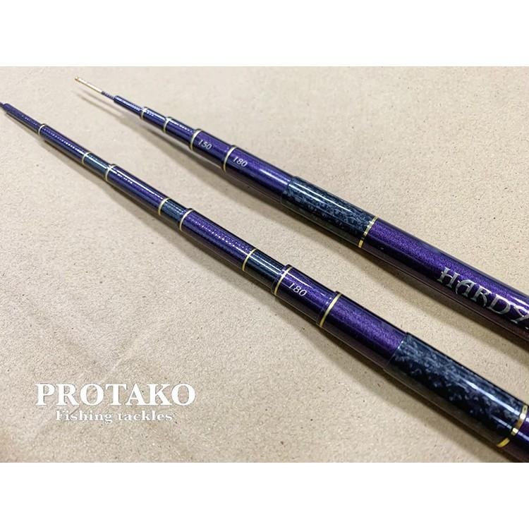 【百有釣具】PROTAKO上興 台灣製造頂級蝦竿 「鈦勁」空心尾 規格 5/6/7,6/7/8 (2025/9月底到貨)-細節圖3