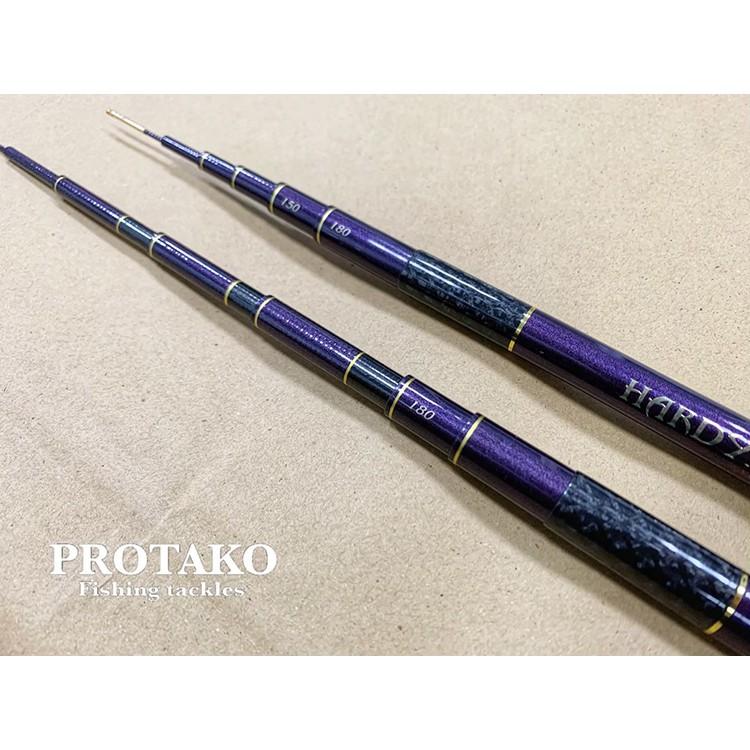 【百有釣具】PROTAKO 上興 台灣製造頂級蝦竿 「鈦勁」空心尾 規格 5/6/7 6/7/8 買就送天平蝦標-細節圖3