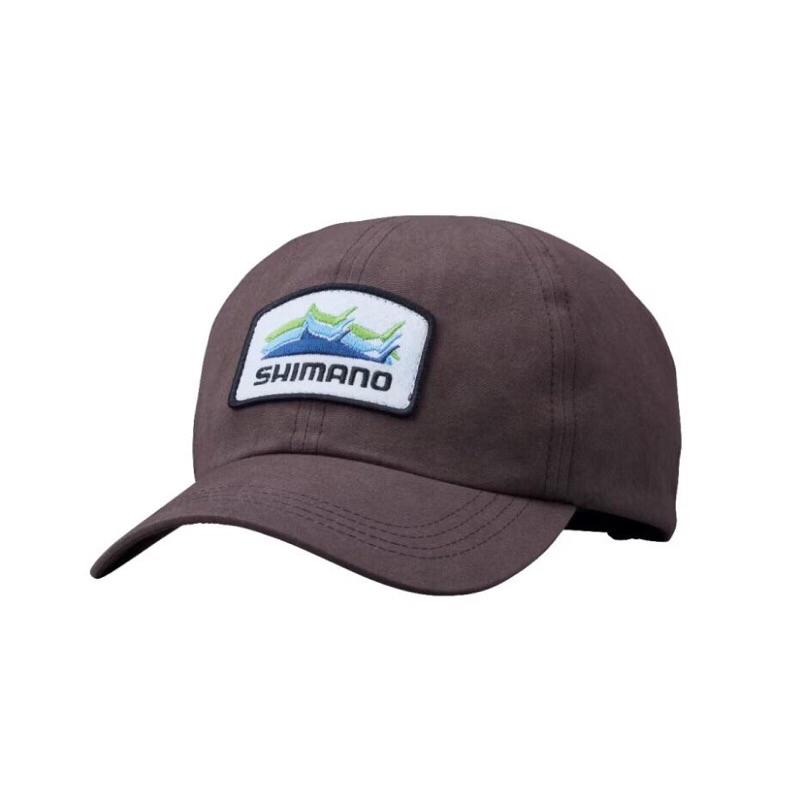 ◎百有釣具◎ SHIMANO 新品CA-014W 刺繡徽章釣魚帽 灰藍色、卡其綠、米色、棕色-細節圖7