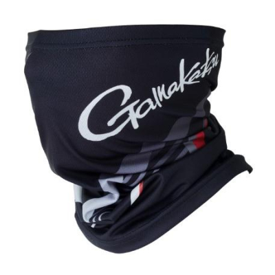 ◎百有釣具◎GAMAKATSU GM-3701 23新品 抗UV 吸水速乾 防曬面罩 頸套 頭巾 領巾 涼感面罩 黑/白