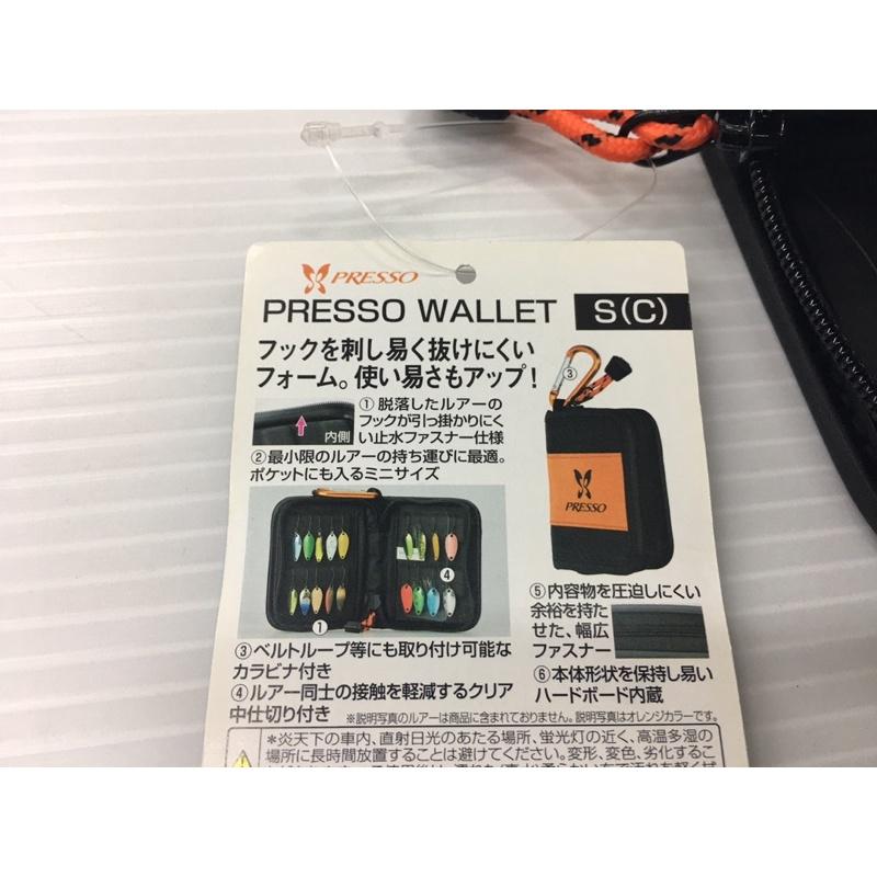 ◎百有釣具◎ DAIWA PRESSO WALLET S(C) 路亞收納包 溪流 湯匙 亮片 收納-細節圖8