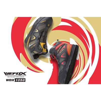 ◎百有釣具◎WFOX WDX-1058 旋鈕式磯釣鞋 可更換鞋底(橡膠防滑底、毛氈釘底)