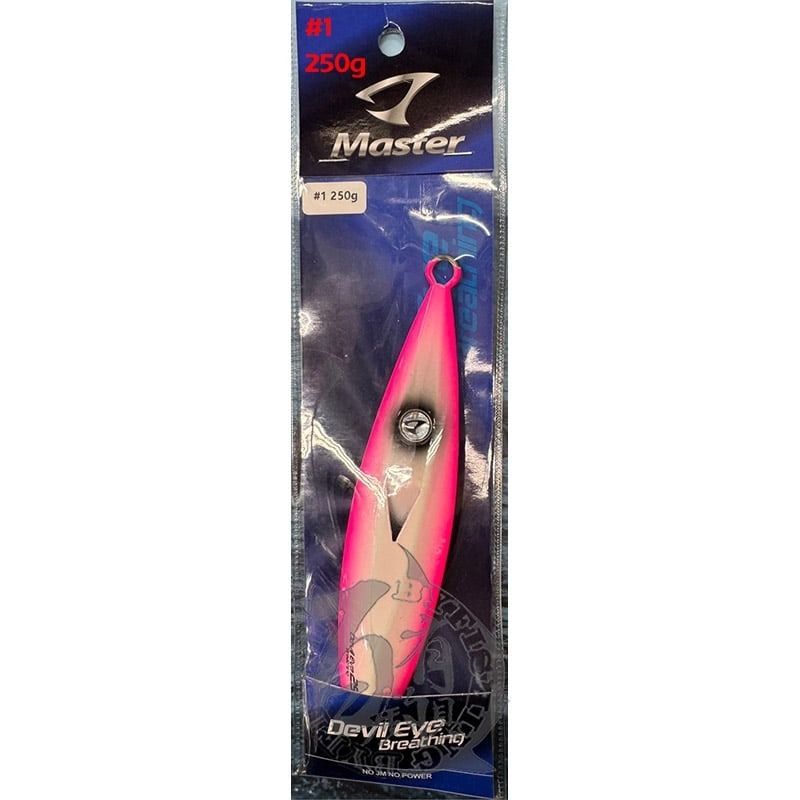 ◎百有釣具◎JM Breathing Devil Eye Jig 會呼吸惡魔眼鐵板 250g/300g-細節圖5