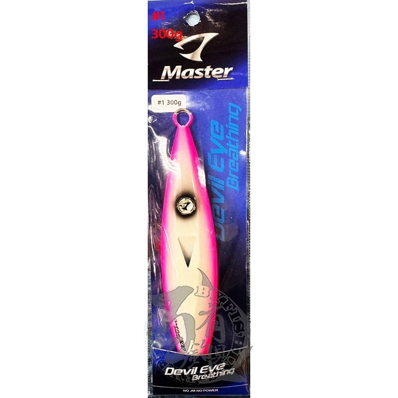 ◎百有釣具◎JM Breathing Devil Eye Jig 會呼吸惡魔眼鐵板 250g/300g-細節圖7