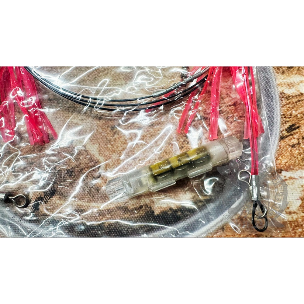 ◎百有釣具◎VF-131 白帶魚不纏線仕掛／不纏線釣組1.5米 (買就送 入水亮 水中燈一支)-細節圖2