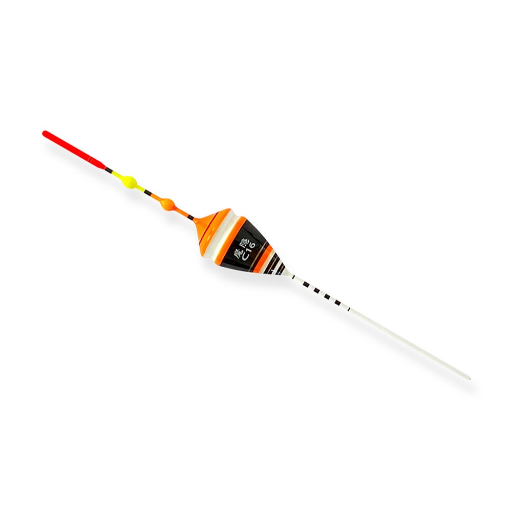 ◎百有釣具◎太平洋POKEE 魔隱精工標 C 系列蝦釣浮標，專為競技蝦場設計 規格：C10,C12,C14,C16-細節圖2