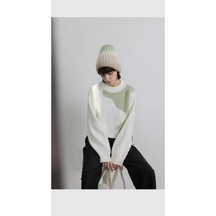 ʀᴏᴀɴɴᴀ_ᴋʀ不撞款原創設計師藝術感保暖休閒冷帽小眾設計感針織毛線帽-細節圖2