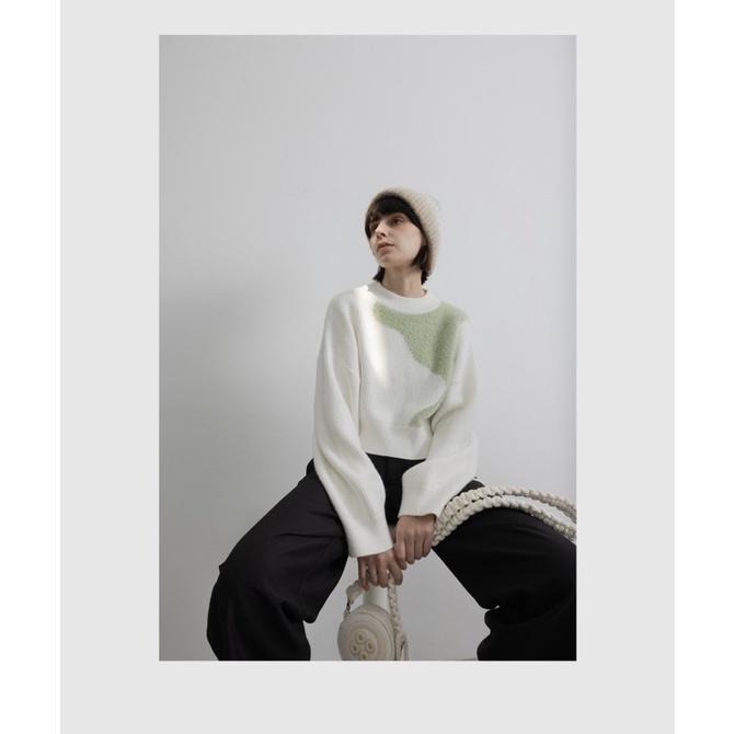 ʀᴏᴀɴɴᴀ_ᴋʀ不撞款原創設計師藝術感保暖休閒冷帽小眾設計感針織毛線帽-細節圖4