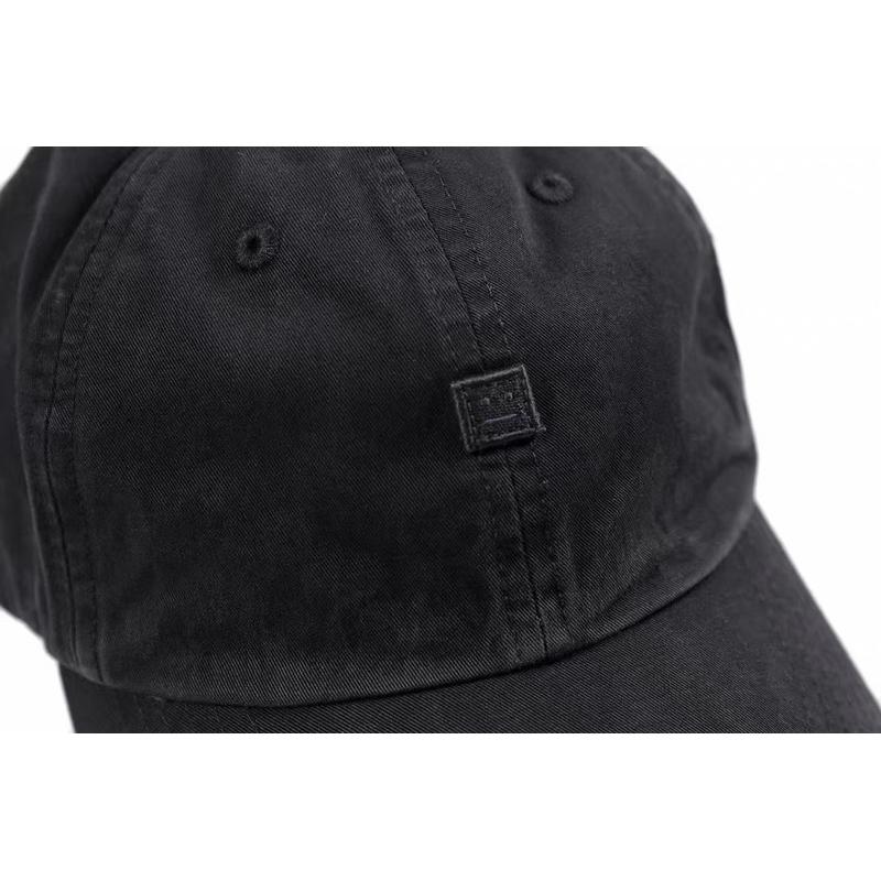 AS Countenance Cotton Washed Baseball Cap笑臉貼花水洗棒球帽老帽微笑鴨舌帽-細節圖2