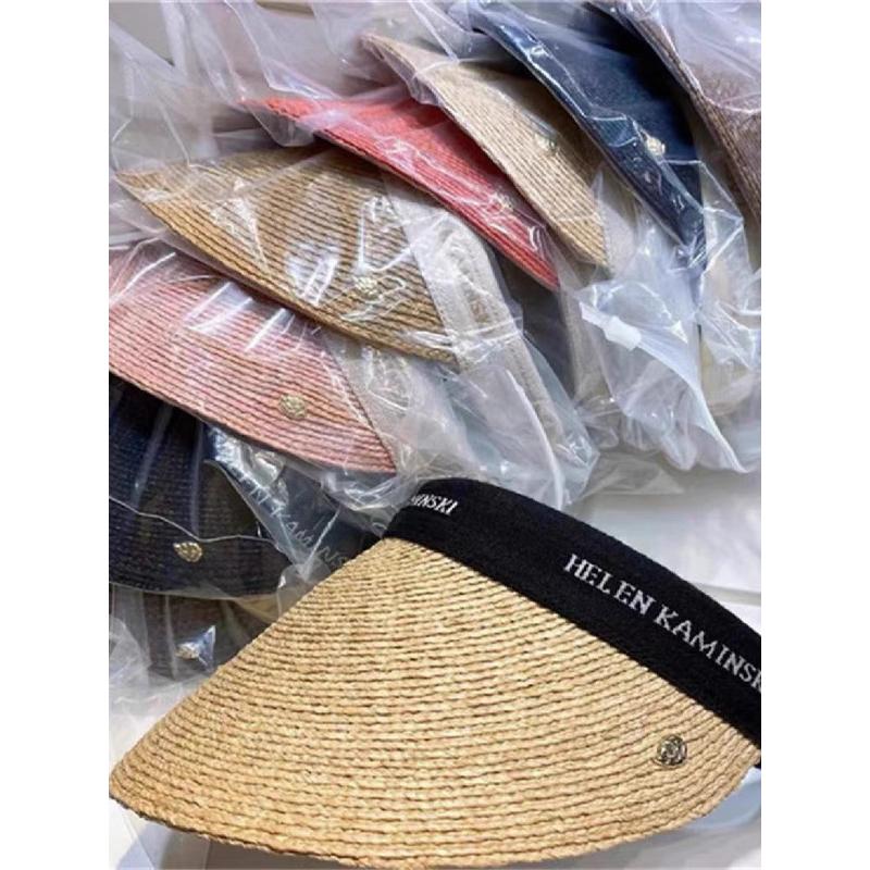 ʀᴏᴀɴɴᴀ_ᴋʀ艷陽夏日遮陽神器日本🇯🇵拉菲草帽極細草夏季出遊防曬帽空頂帽遮陽帽-細節圖3
