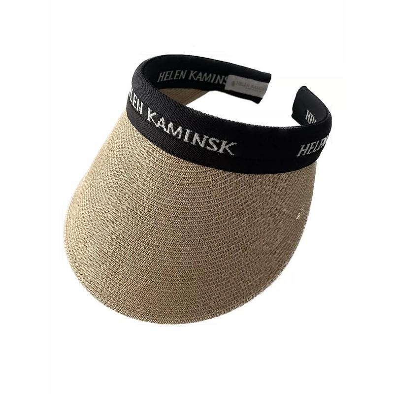 ʀᴏᴀɴɴᴀ_ᴋʀ艷陽夏日遮陽神器日本🇯🇵拉菲草帽極細草夏季出遊防曬帽空頂帽遮陽帽-細節圖4