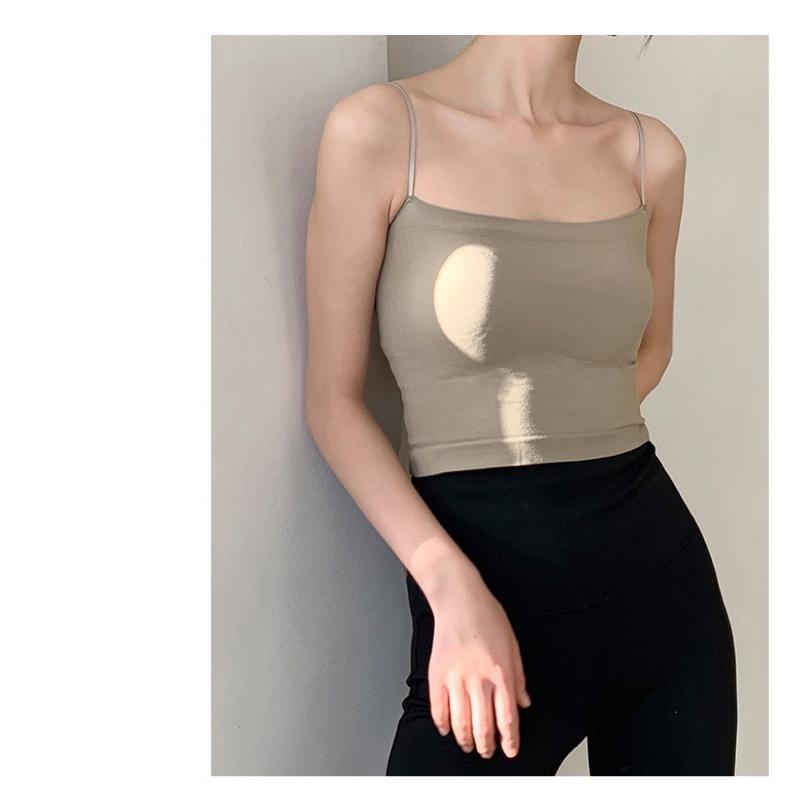 ʀᴏᴀɴɴᴀ_ᴋʀ完美遮副乳神器夏季新款黑色純色白色顯瘦乳膠墊無痕抹胸吊帶內衣背心女-細節圖4