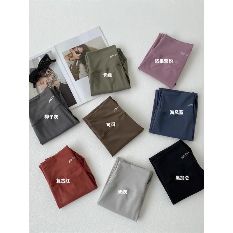 ʀᴏᴀɴɴᴀ_ᴋʀ平價又好穿完全不輸大牌升級版3.0鯊魚褲高腰收腹提臀無痕緊身褲外穿薄款無痕芭比瑜伽打底騎行褲-細節圖5