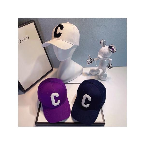 ʀᴏᴀɴɴᴀ_ᴋʀ孫芸芸同款✨完美修飾頭型時尚立體刺繡C字母百搭潮流棒球帽ins凹造型神器-細節圖6