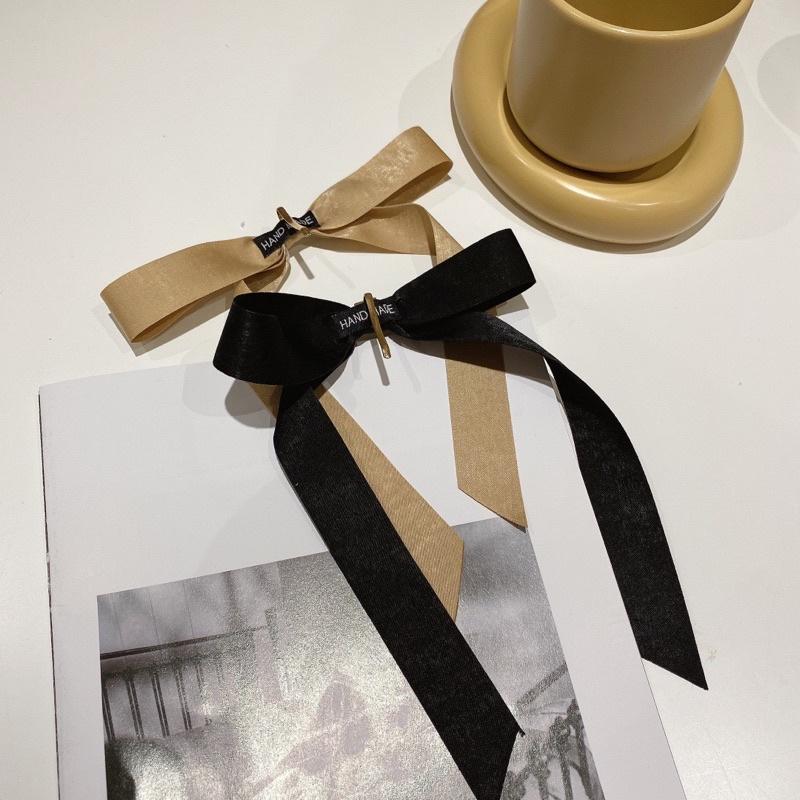 ʀᴏᴀɴɴᴀ_ᴋʀ正韓法式高級感髮梳髮插蝴蝶結髮繩髮飾-細節圖7