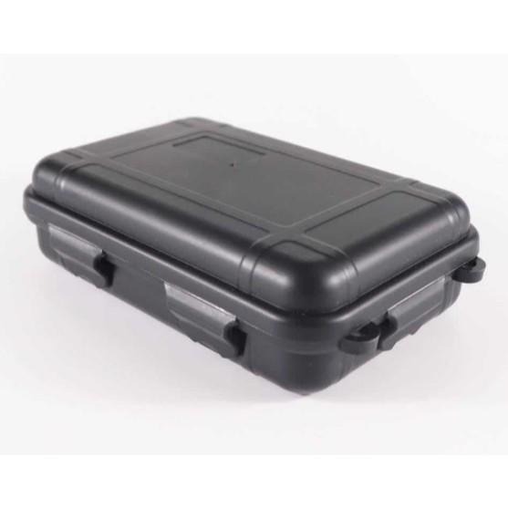 收纳盒 盒子 橙色 工具盒 小號 密封盒 野外生存收納盒 尺寸约：130*75mm 厚35mm 空盒子-細節圖5