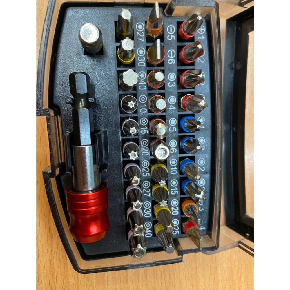 6.35mm 一字 十字 六角 螺絲起子 綜合起子組 32件組-細節圖5