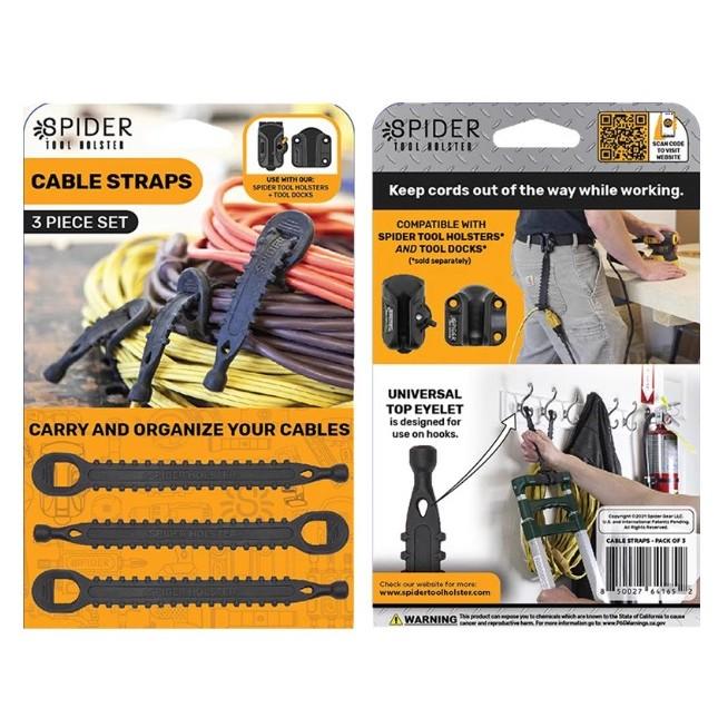 美國蜘蛛 SPIDER 扎線帶 3條 全新-細節圖3