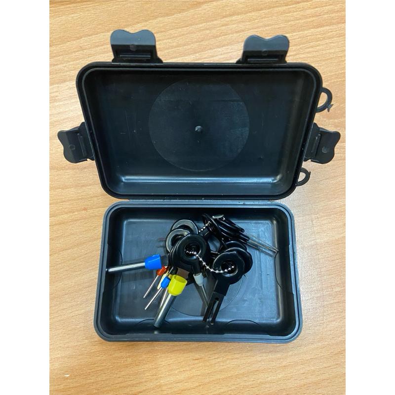 端子取出工具 含收納盒 18件 退針器 汽車端子退針器 退pin器 端子退針器 插頭退針器 維修工具 機車-細節圖3