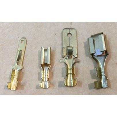 2.8mm 110型 6.3mm 250型 端子 快速接頭 壓接端子 對接端子 空中接頭 汽車接頭端子 連接器-細節圖2