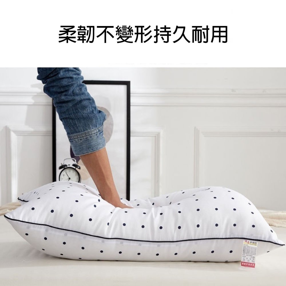 飯店級 助眠枕 舒眠枕 安眠枕 大枕頭 45X72cm 紓解頸肩壓力 彈性佳 舒適親膚整晚好眠蓬鬆柔軟支撐性佳 I862-細節圖5