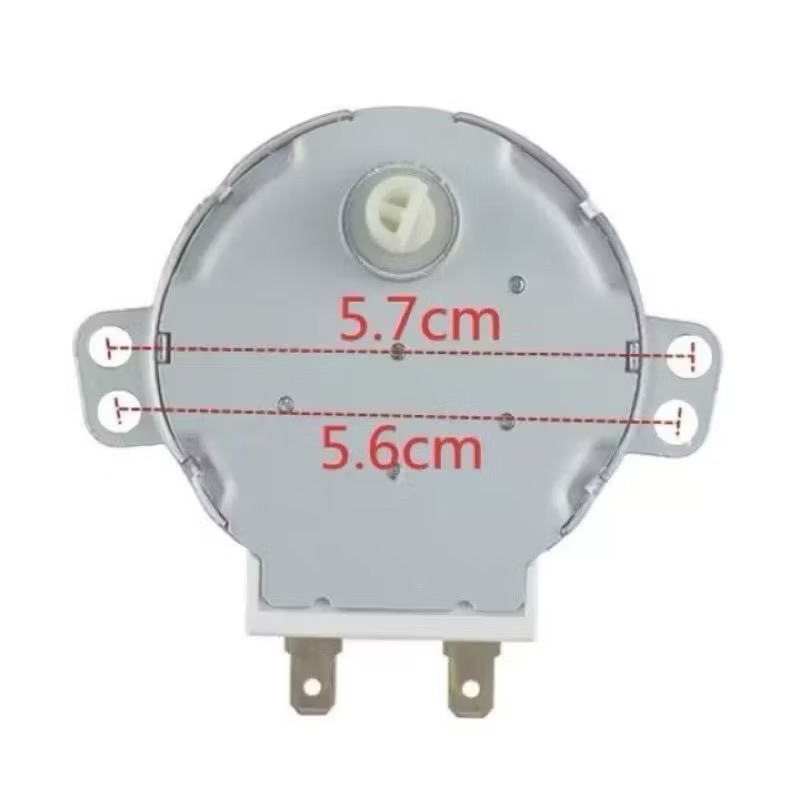 現貨不用等，微波爐電機轉盤電機永磁同步電機100v-120v 4/4.8轉D軸配件-細節圖2